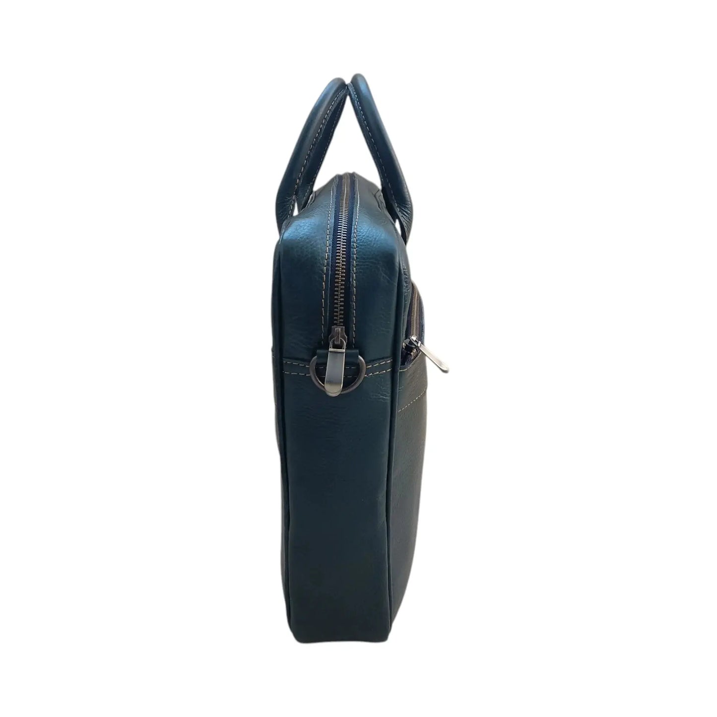 Green Leather Laptop Bag.