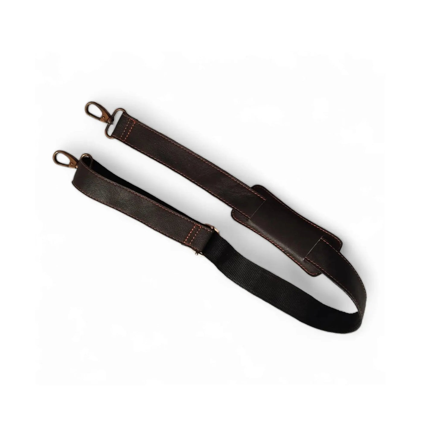 Coffee Brown Men's Leather Laptop Bag.