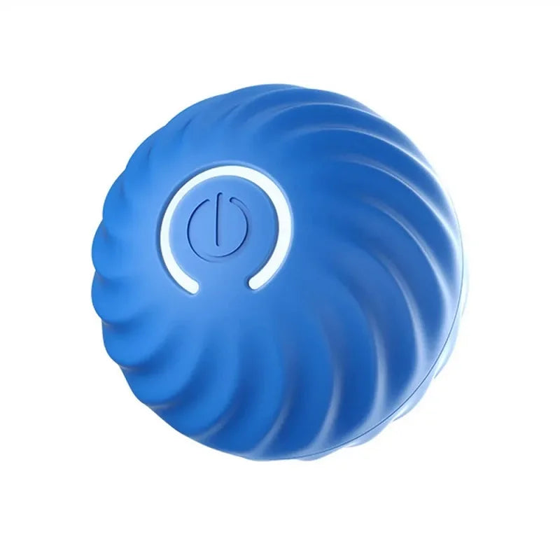 Automatic Moving Bouncing Dog Toy Ball, USB Rechargeable Smart Interactive Puppy Chew Ball for Indoor Play and Exercise
