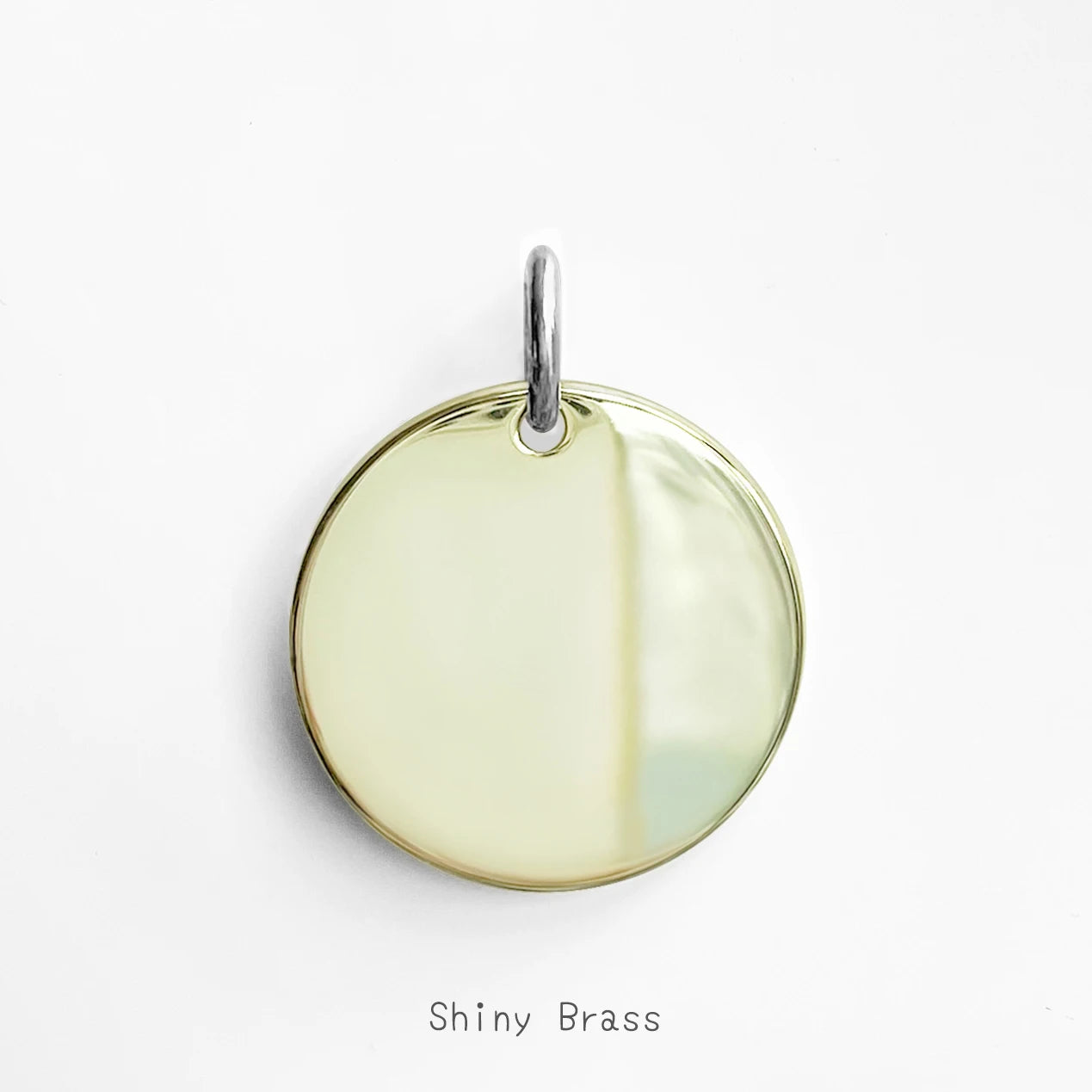 Personalized Pet ID Tag for Dogs and Cats, Custom Engraved Collar Name Tag Charm, Metal Pet Identification Accessories