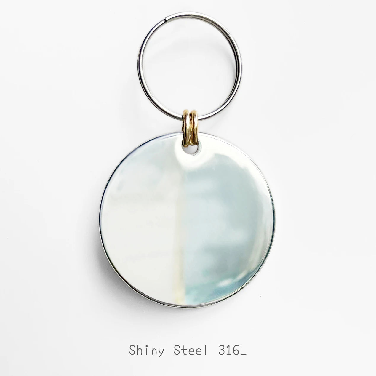 Personalized Pet ID Tag for Dogs and Cats, Custom Engraved Collar Name Tag Charm, Metal Pet Identification Accessories