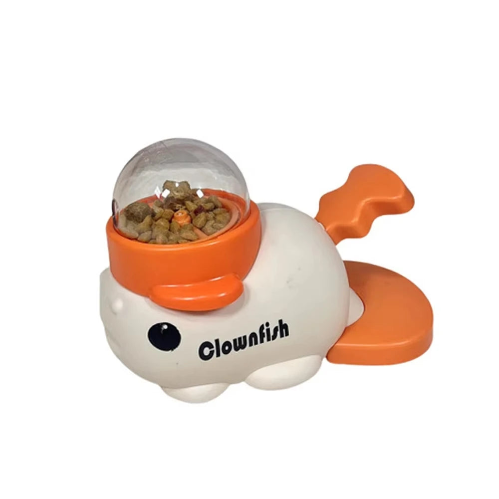 2-in-1 Interactive Dog Toy & Treat Dispenser – Cartoon Duck Feeder