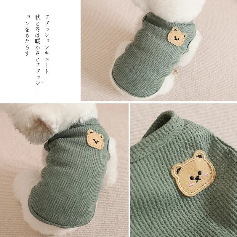 Summer Cool Dog Clothes, Breathable Pet Vest T-Shirt for Puppies and Small Dogs, Outdoor Dog Costume, Bulldog and Small Breed Pet Clothing
