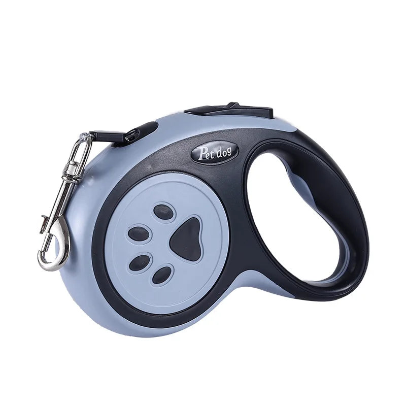 3m 5m Retractable Dog Leash Automatic Extendable Nylon Lead for Small Dogs and Cats, Durable Puppy Walking Running Traction Rope