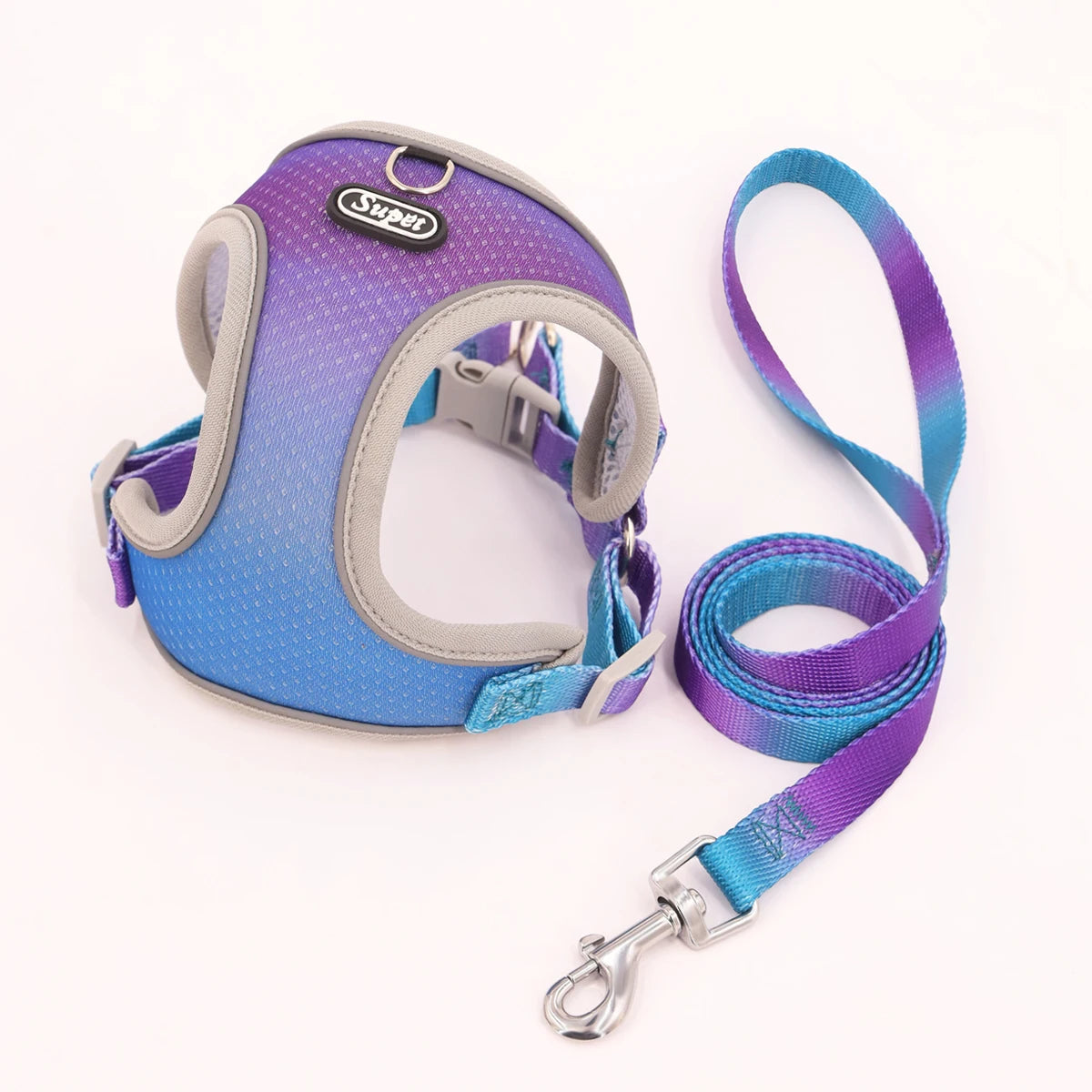 Step-in Dog Harness, Adjustable Reflective Soft Vest Harness, Breathable No-Pull Harness for Dogs, Cats and Puppies