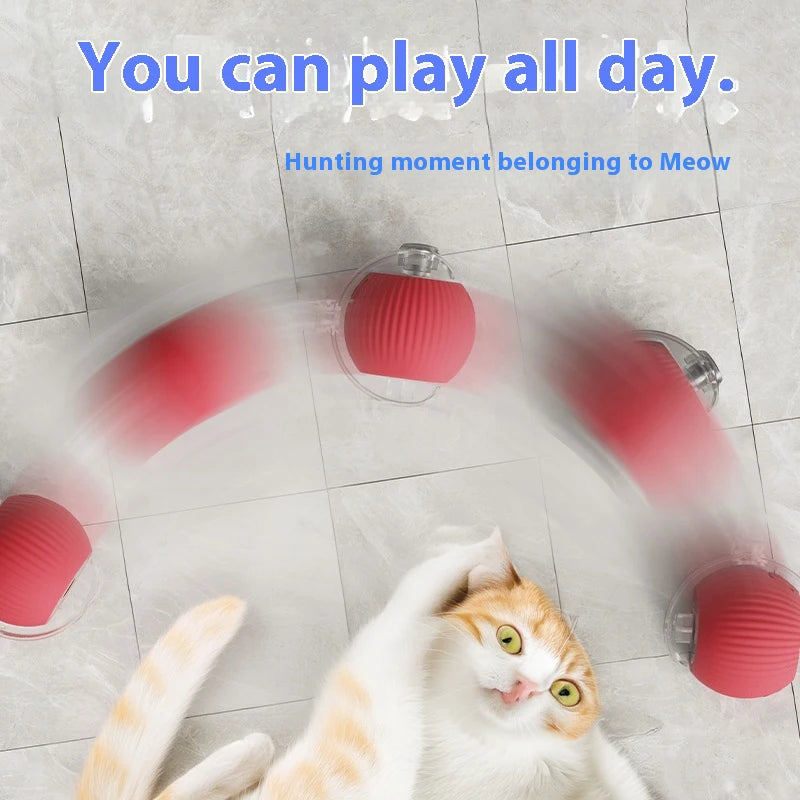 Smart Rechargeable Cat Toy Ball – Automatic Interactive Fun