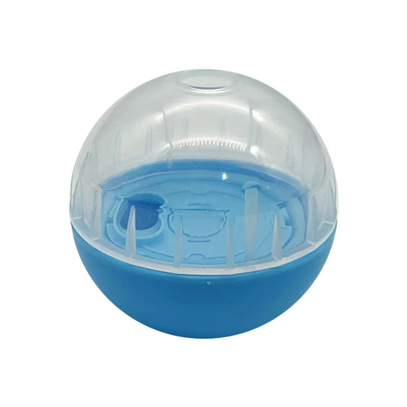 IQ Treat Ball Dog Treat Dispenser, Interactive Slow Feeder Toy for Dogs, 4-Inch Food Puzzle Ball for Training and Stimulation
