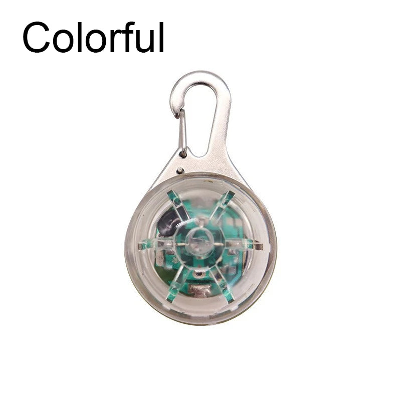 LED Luminous Dog and Cat Collar, Glowing Pet Necklace with Pendant, Night Safety Glow Accessories for Dogs and Cats