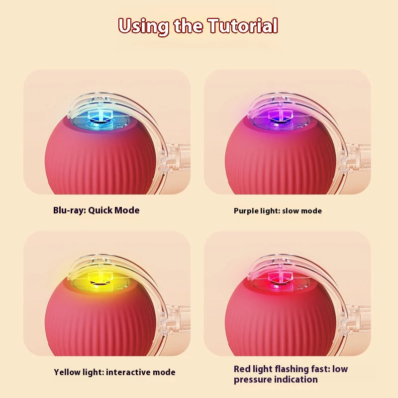 Smart Rechargeable Cat Toy Ball – Automatic Interactive Fun