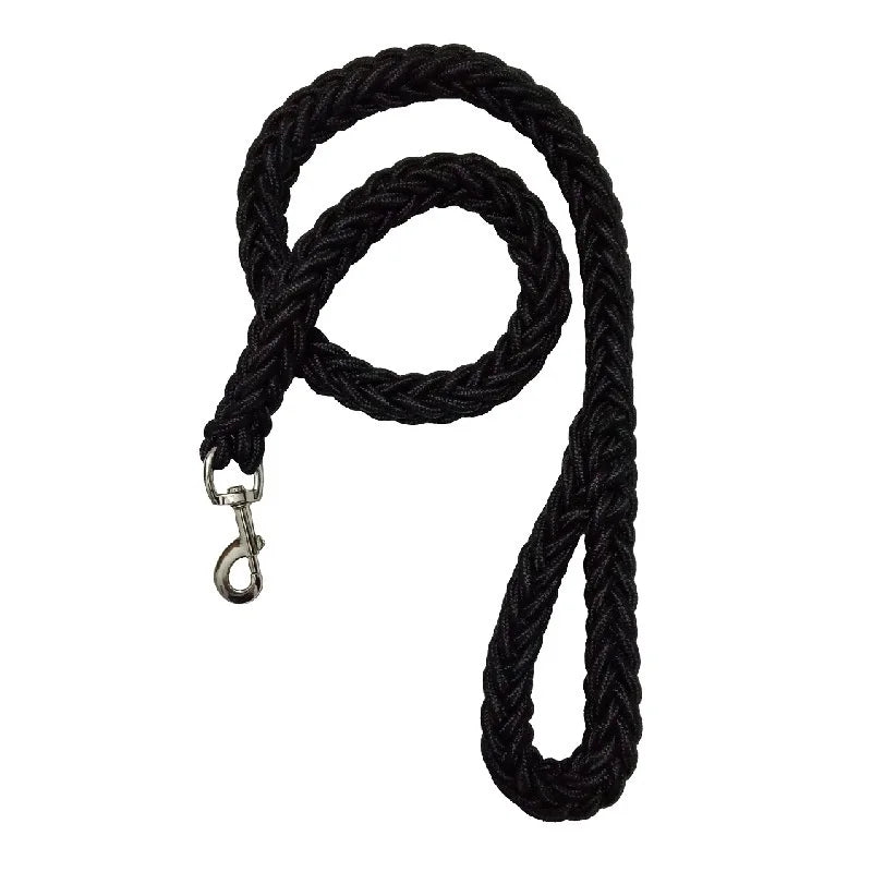 Heavy-Duty Braided Nylon Dog Leash for Large Dogs, Thick Traction Rope for Walking & Training