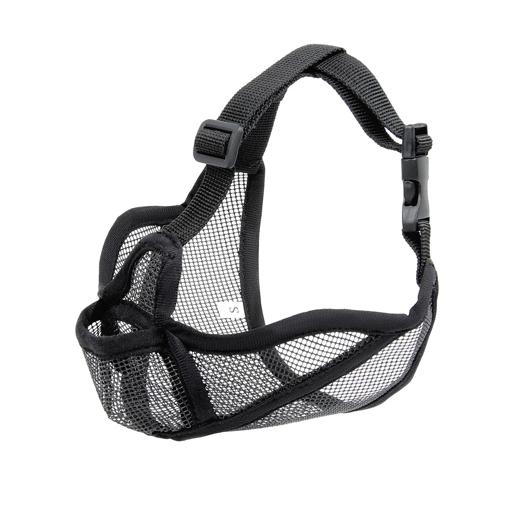 Short-Snouted Dog Muzzle – Breathable Anti-Biting Snout Cover for Bulldogs, Shar Pei, Short-Mouthed Dogs, Walking & Drinking