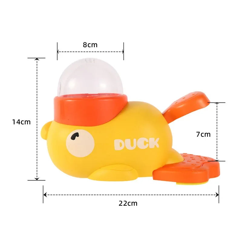 2-in-1 Interactive Dog Toy & Treat Dispenser – Cartoon Duck Feeder