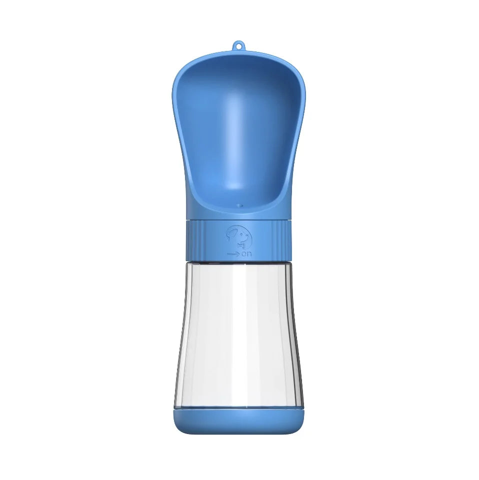 2-in-1 Portable Dog Water Bottle with Drinking Bowl for Small and Large Dogs, Cats, Outdoor Walking Pet Feeder for Puppies