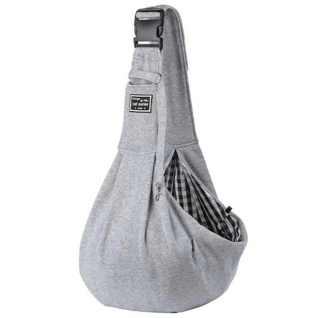 Adjustable Pet Dog Carrier Sling Bag for Outdoor Travel, Single Shoulder Puppy Tote Pouch, Comfortable Crossbody Pet Handbag
