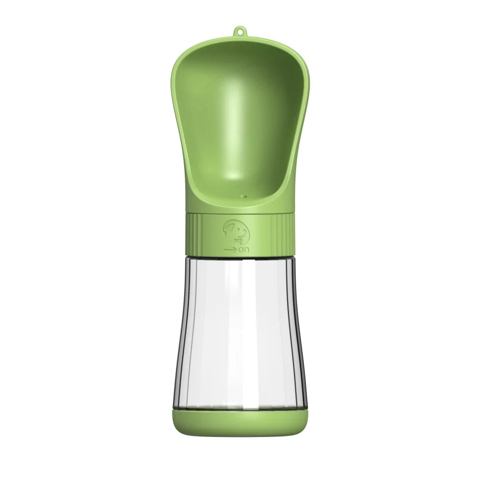 2-in-1 Portable Dog Water Bottle with Drinking Bowl for Small and Large Dogs, Cats, Outdoor Walking Pet Feeder for Puppies