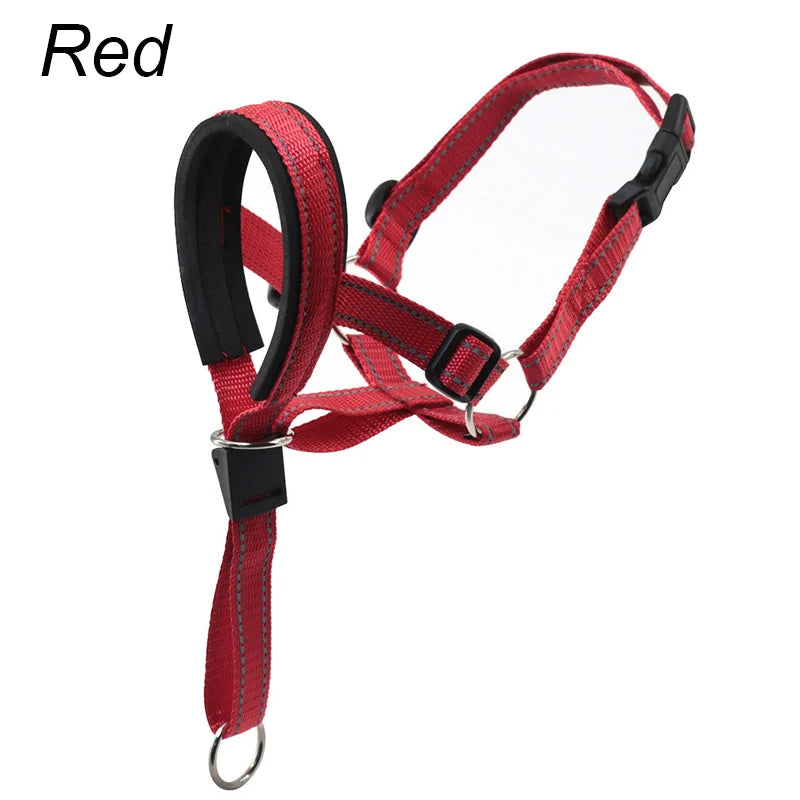 Adjustable Dog Muzzle, Breathable Pet Mouth Cover for Training and Walking, Suitable for Small Medium and Large Dogs