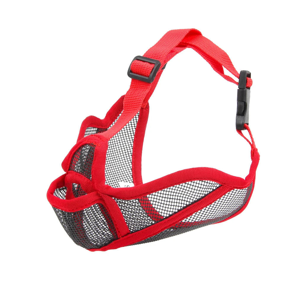 Short-Snouted Dog Muzzle – Breathable Anti-Biting Snout Cover for Bulldogs, Shar Pei, Short-Mouthed Dogs, Walking & Drinking