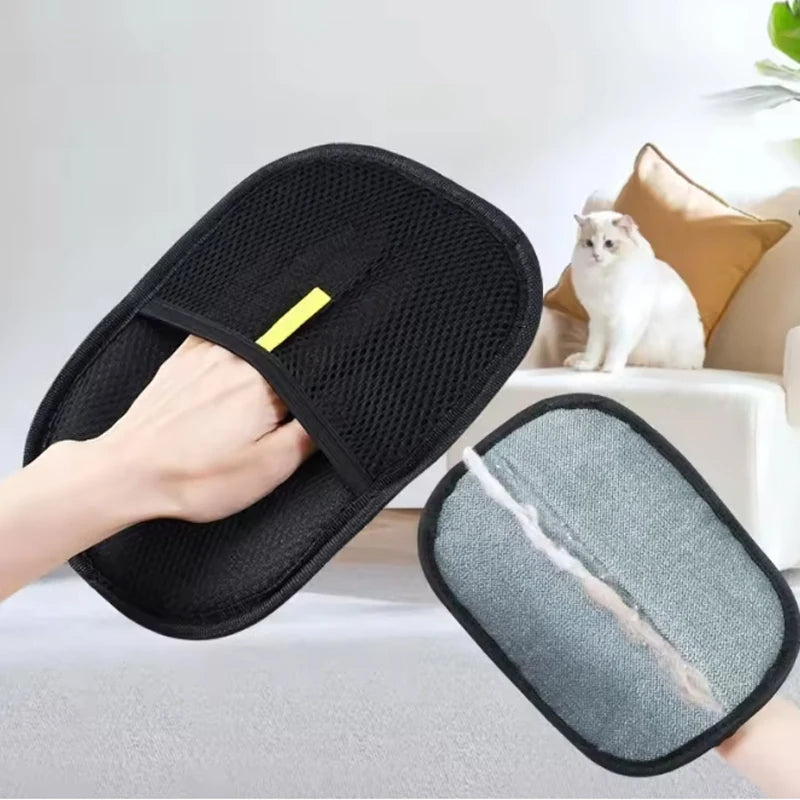Pet hair remover Electrostatic gloves