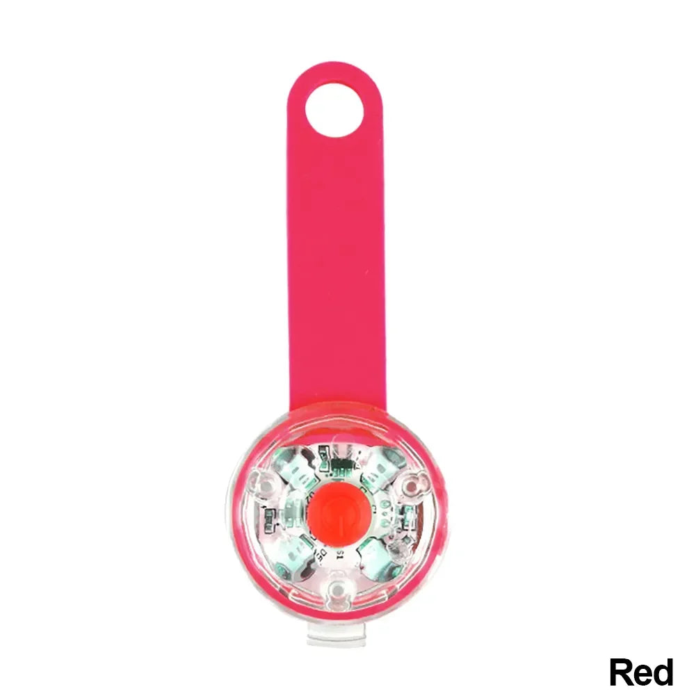 LED Dog Collar with Weatherproof Safety Light, USB Rechargeable Pet Loss Prevention Collar for Dogs and Cats, Night Visibility