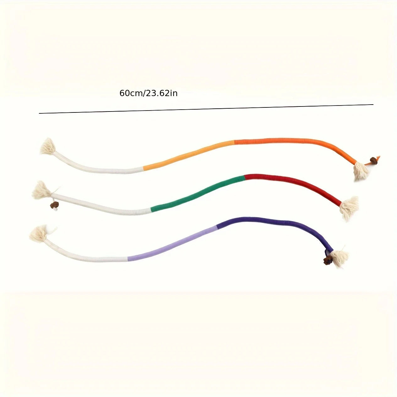 Cat Bite Rope Toy, Durable Rope Teaser Toy for Cats, Teeth Grinding and Chewing Toy for Indoor Play