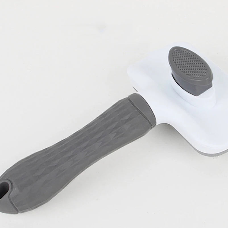 Dog and Cat Grooming Comb, Self-Cleaning Needle Hair Removal Brush, Pet Deshedding Massage Comb for Cats and Dogs, Grooming Beauty Tool