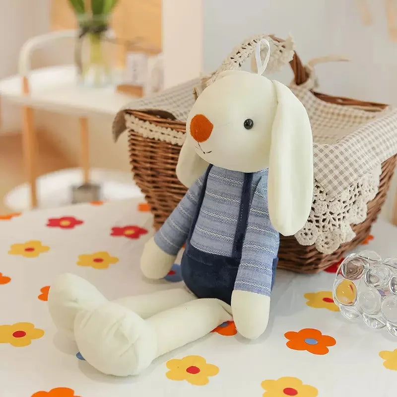 40cm Calming Rabbit Plush Toy, Soft Stuffed Animal Doll for Kids, Sleeping Companion & Cute Bedroom Decor