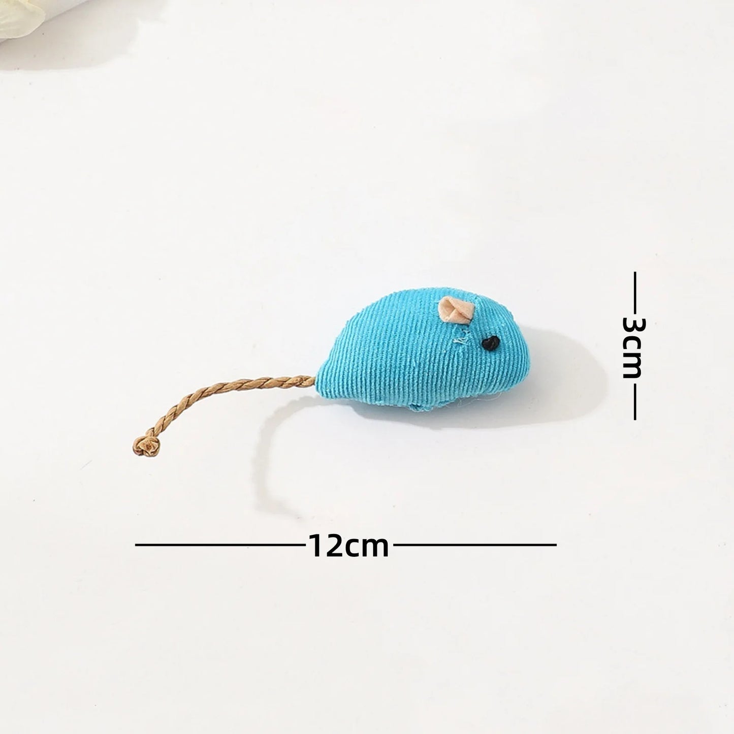 Interactive Cat Toy Mouse with Catnip – Plush Bite-Resistant, Scratch-Proof, Rattle Toy for Cats & Kittens
