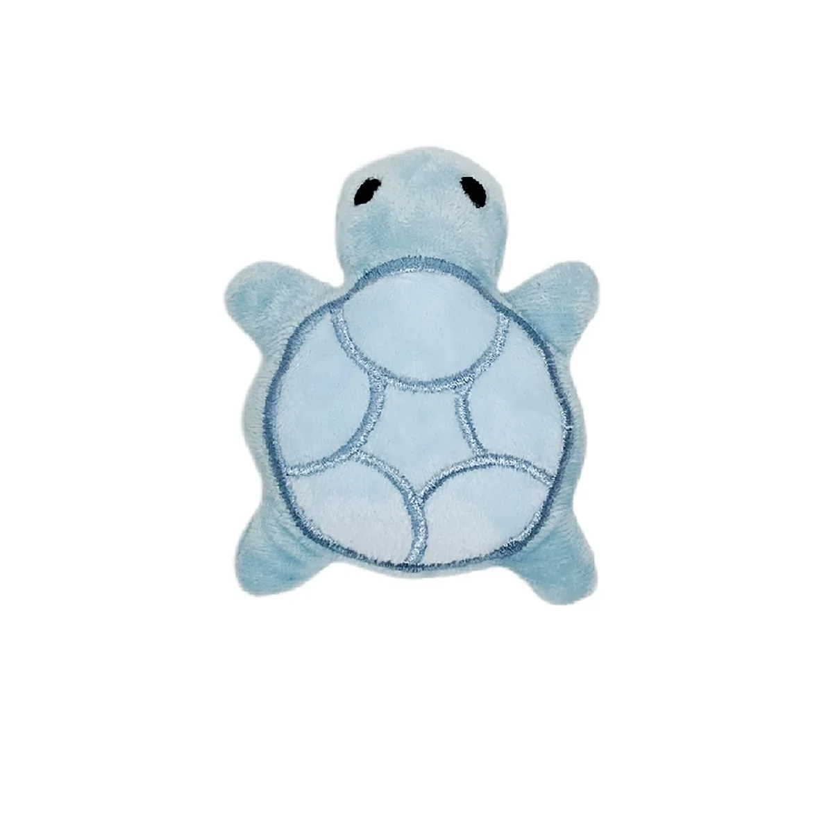 Mini Turtle Dog Toy Plush Chew Toy for Puppies, Teething Relief Bite-Resistant Interactive Dental Health Toy