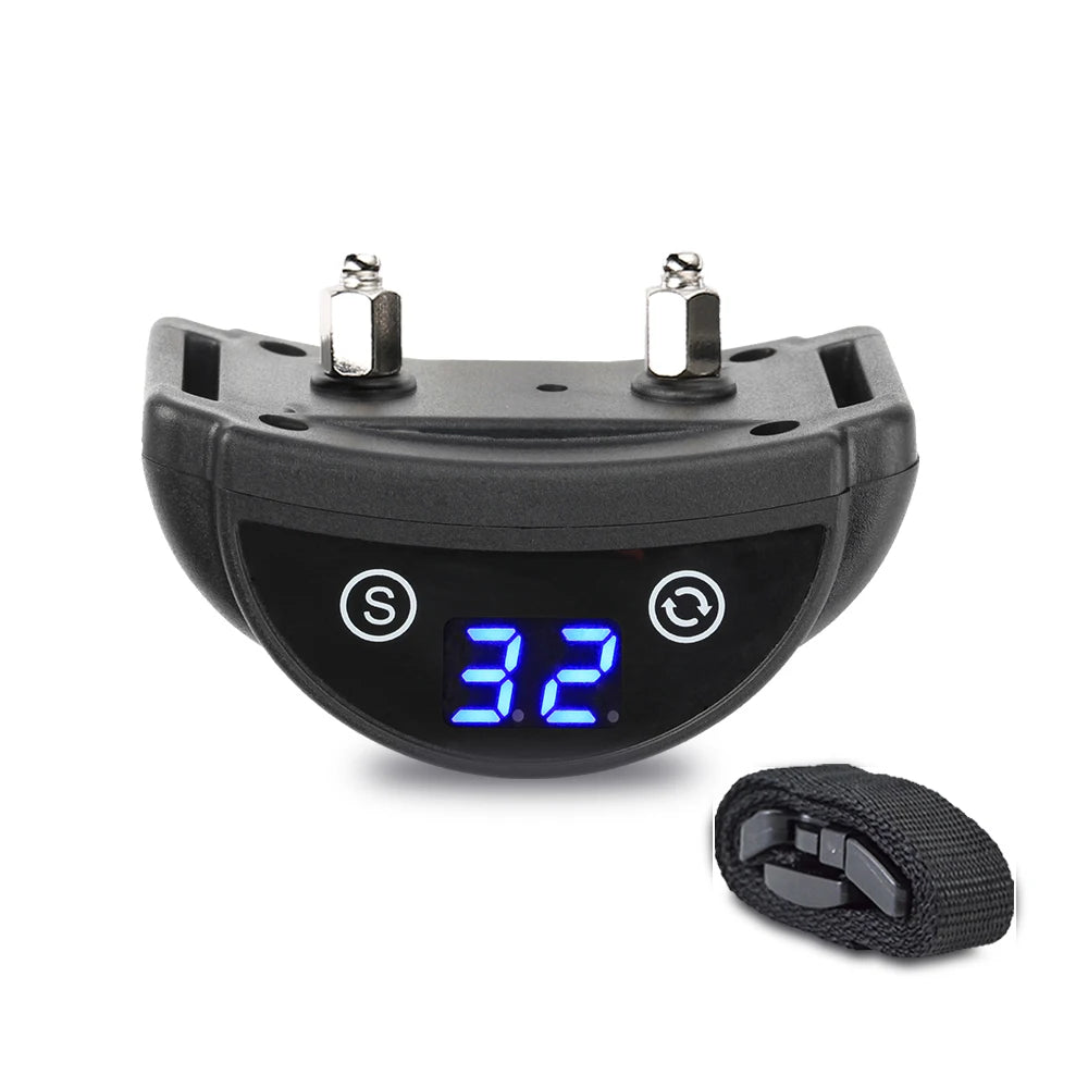 Paipaitek Dog Anti-Barking Collar, IP65 Waterproof Adjustable Training Collar for Dogs, Safe Dog Trainer Device with Sound and Vibration, Pet Supplies