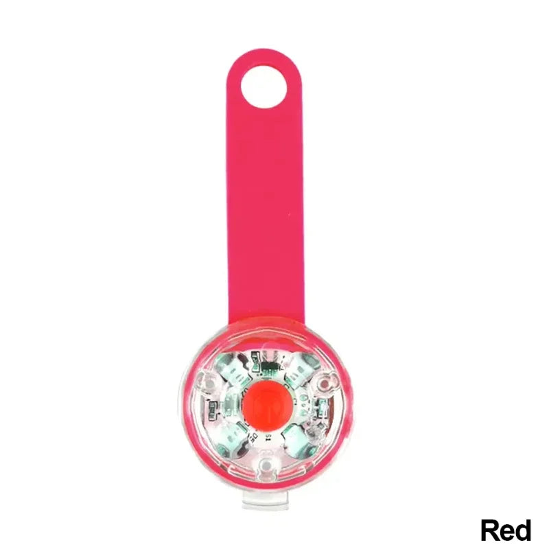 LED Dog Collar with Weatherproof Safety Light, USB Rechargeable Pet Loss Prevention Collar for Dogs and Cats, Night Visibility