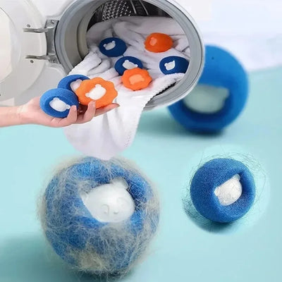 Hair-Catcher Laundry Balls