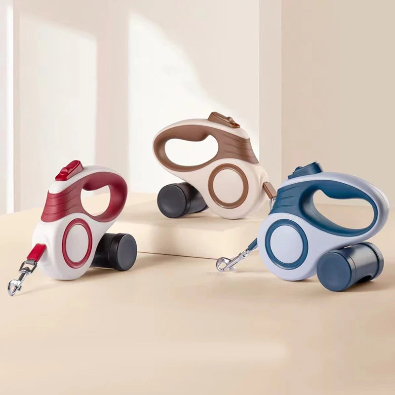 Automatic Retractable Dog Leash Extendable Rope for Outdoor Walking, Hiking, and Travel, Durable Small Dog and Cat Traction Lead