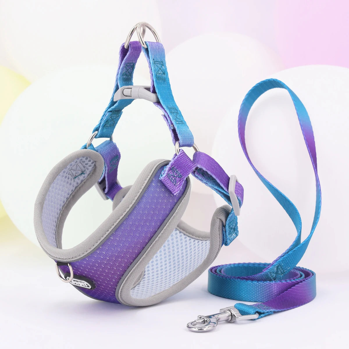 Step-in Dog Harness, Adjustable Reflective Soft Vest Harness, Breathable No-Pull Harness for Dogs, Cats and Puppies