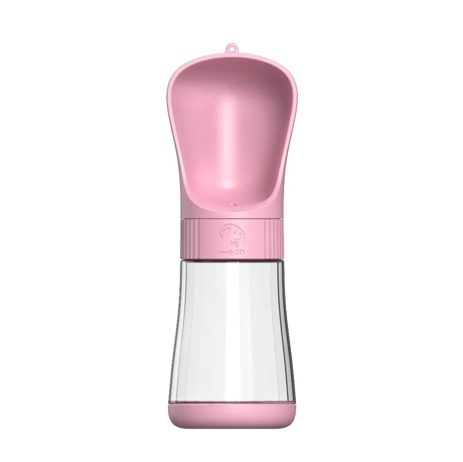 2-in-1 Portable Dog Water Bottle with Drinking Bowl for Small and Large Dogs, Cats, Outdoor Walking Pet Feeder for Puppies