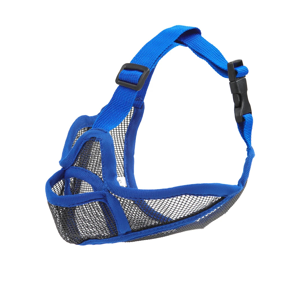 Short-Snouted Dog Muzzle – Breathable Anti-Biting Snout Cover for Bulldogs, Shar Pei, Short-Mouthed Dogs, Walking & Drinking