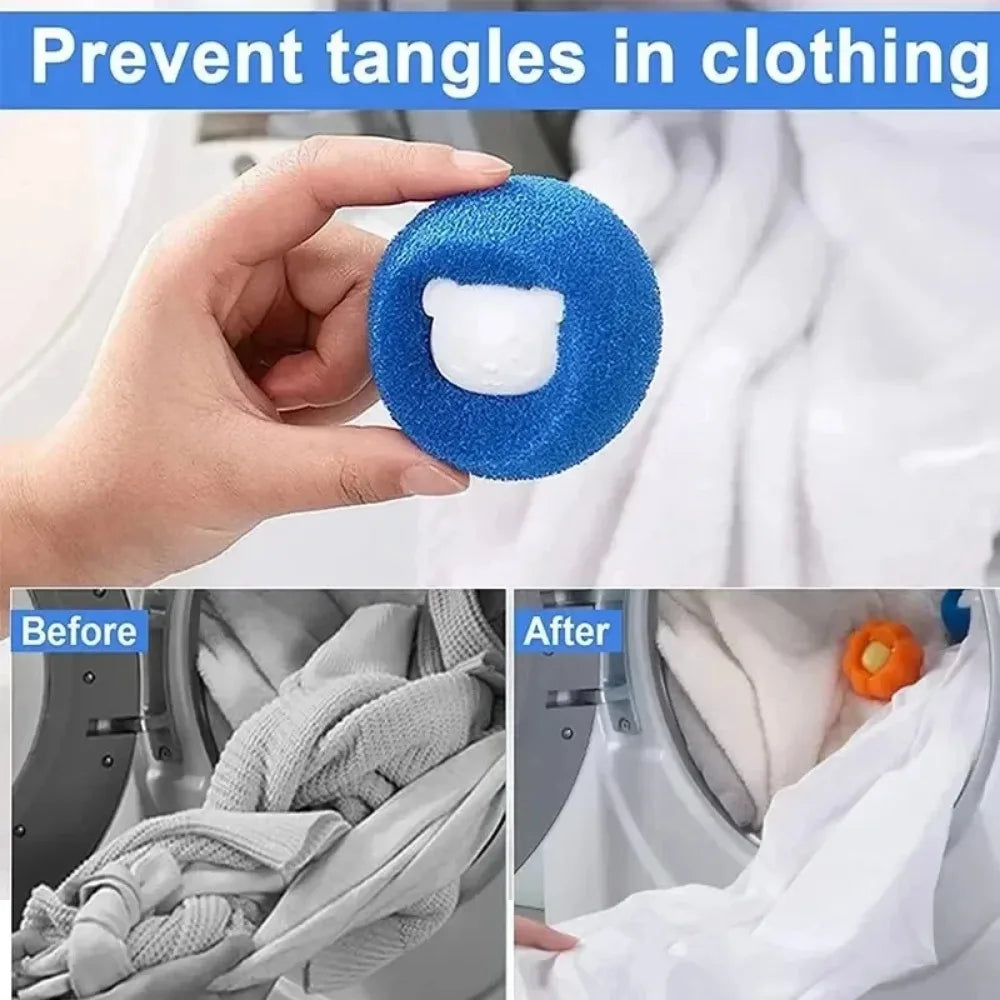 Hair-Catcher Laundry Balls