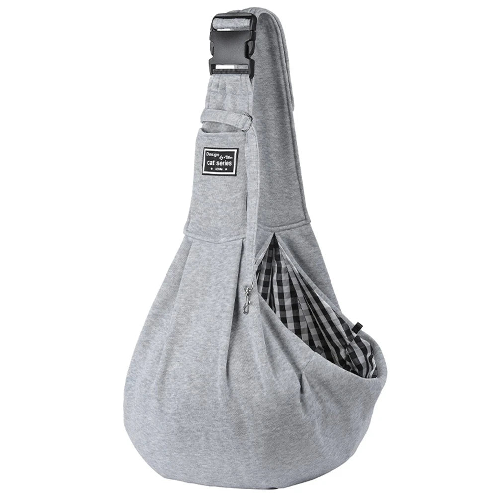 Adjustable Pet Dog Carrier Sling Bag for Outdoor Travel, Single Shoulder Puppy Tote Pouch, Comfortable Crossbody Pet Handbag